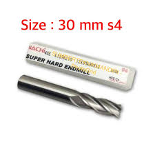 Nachi Super Hard Endmill  4 F 30.0 x 25 S4 x 125 x 55